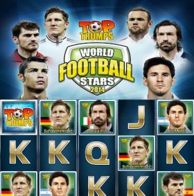 Игровой автомат Top Trumps World Football Stars 2014  играть бесплатно