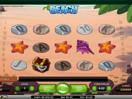 Игровые автоматы Пляж как играть