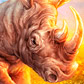 Символ игрового автомата Raging Rhino