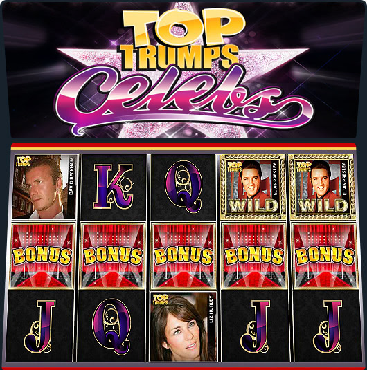 Игровой автомат Top Trumps Celebs играть бесплатно Игровой автомат Top Trumps Celebs играть бесплатно