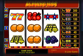 Игровой автомат Always Hot играть бесплатно Игровой автомат Always Hot играть бесплатно