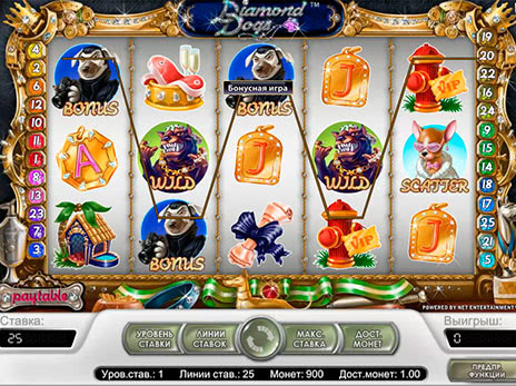 бесплатный игровой автомат Diamond Dogs
