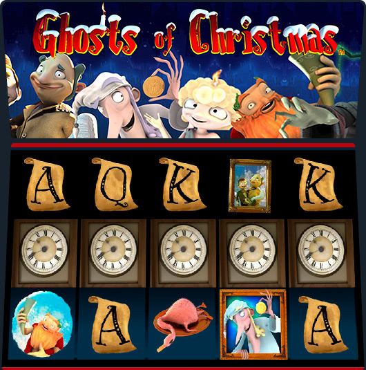 Игровой автомат Ghosts of Christmas играть бесплатно Игровой автомат Ghosts of Christmas играть бесплатно