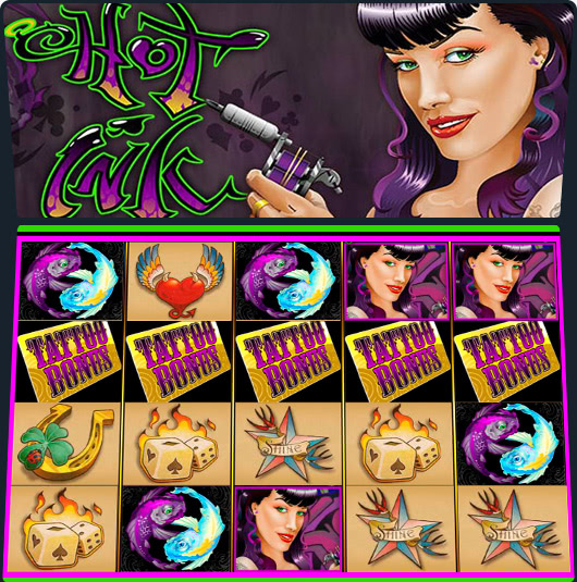 Игровой автомат Hot Ink играть бесплатно Игровой автомат Hot Ink играть бесплатно
