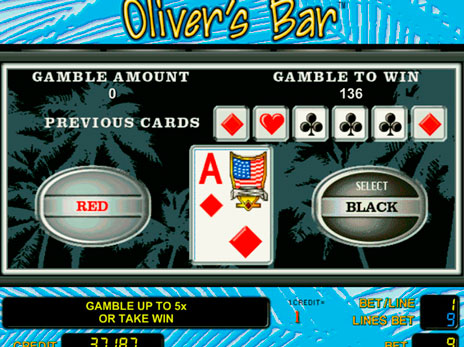 Онлайн слоты Olivers Bar риск игра
