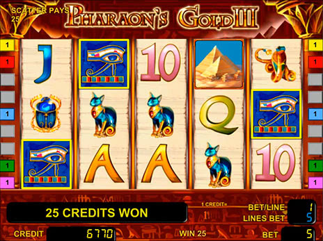 Игровой Автомат Pharaohs Gold 3