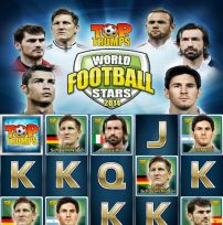 Игровой автомат Top Trumps World Football Stars 2014 играть бесплатно Игровой автомат Top Trumps World Football Stars 2014 бесплатно
