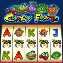 Игровой автомат Crazy Fruits играть бесплатно Игровой автомат Crazy Fruits бесплатно