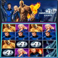 Игровой автомат Fantastic Four Scratch играть бесплатно Игровой автомат Fantastic Four Scratch бесплатно