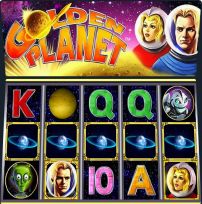 Игровой автомат Golden Planet играть бесплатно Игровой автомат Golden Planet бесплатно