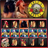 Игровой автомат Guns N Roses играть бесплатно Игровой автомат Guns N Roses бесплатно