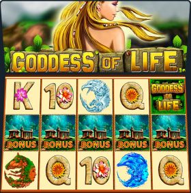 Игровой автомат Goddess of Life играть бесплатно