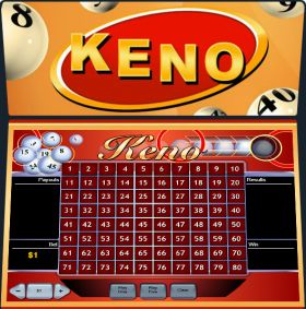 Игровой автомат Keno играть бесплатно
