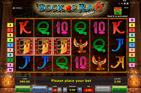 Игровой автомат Book of Ra 6 Deluxe