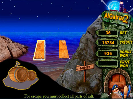 Онлайн автоматы Алькатрас 2 супер бонус игра