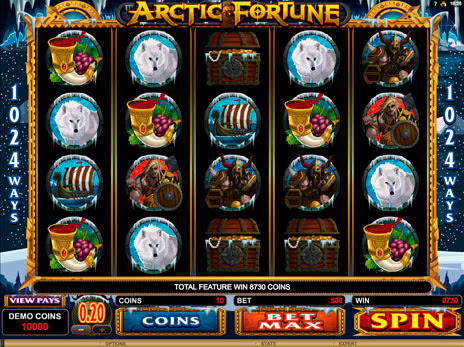 Игровые автоматы Арктическая фортуна как играть