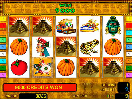 Игровые автоматы Aztec Treasure максимальная выигрышная комбинация