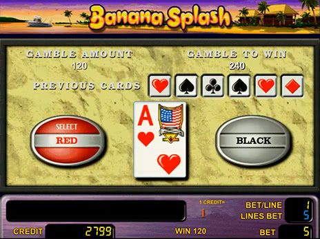 Игровые слоты Banana Splash риск игра
