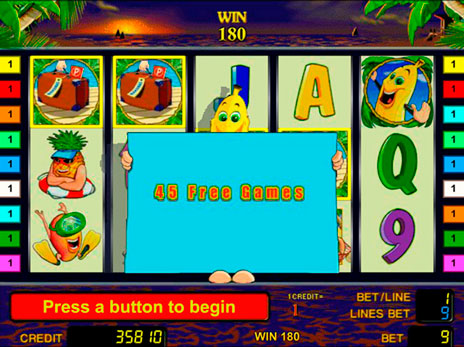 Игровые автоматы Бананы 45 бесплатных игр