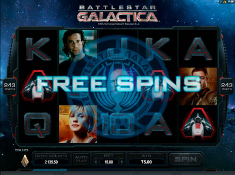 Игровые автоматы Звездный крейсер Галактика бонусы
