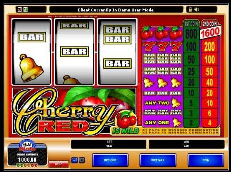 Игровые автоматы Cherry Red символы и максимальные коэффициенты