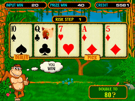 Онлайн слоты Crazy Monkey риск игра