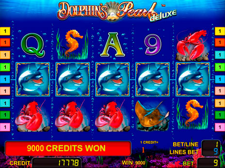 Игровые автоматы Dolphins Pearl Deluxe максимальная выигрышная комбинация