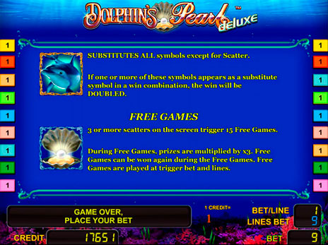 Онлайн автоматы Dolphins Pearl Deluxe описание бесплатных игр