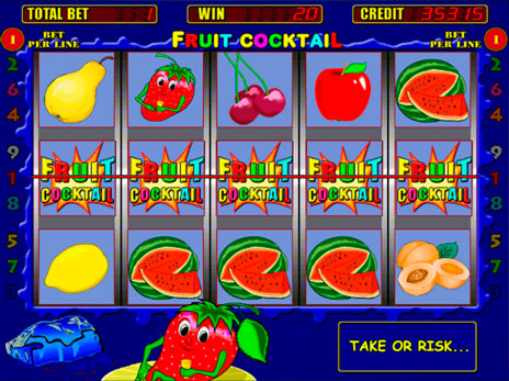игровые автоматы fruit cocktail i