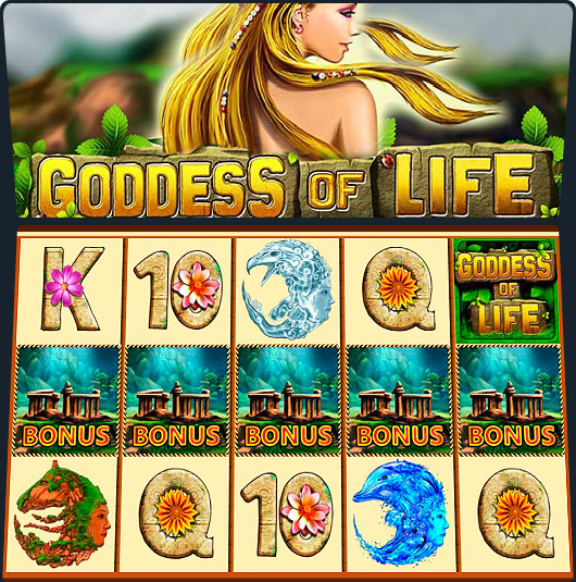 Игровой автомат Goddess of Life играть бесплатно Игровой автомат Goddess of Life играть бесплатно