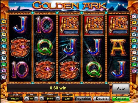 Игровые автоматы Golden Ark выпадение бесплатных игр