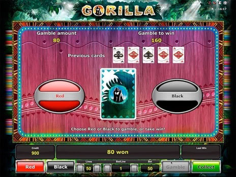 Онлайн автоматы Gorilla риск игра