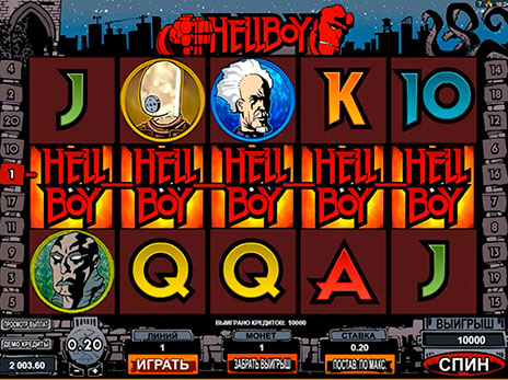 Игровые автоматы Hellboy максимальная выигрышная комбинация