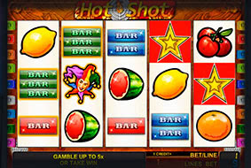 Игровой автомат Hot Shot играть бесплатно Игровой автомат Hot Shot играть бесплатно