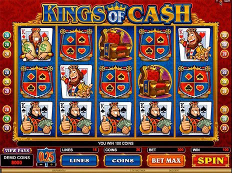kings club игровой автомат