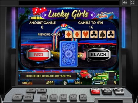 Онлайн слоты Lucky Girls риск игра