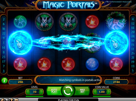 Игровые автоматы Магические порталы бонусы