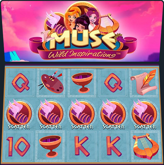 Игровой автомат Muse: Wild Inspiration играть бесплатно Игровой автомат Muse: Wild Inspiration играть бесплатно