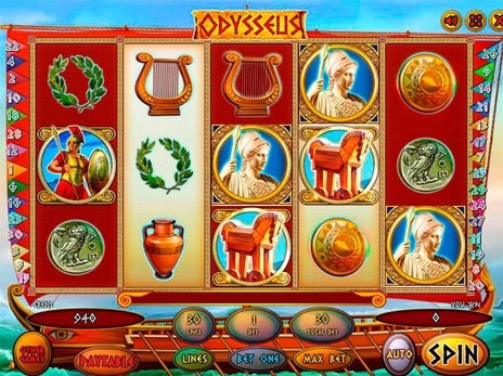 Онлайн автоматы Odysseus выпадение бесплатных игр