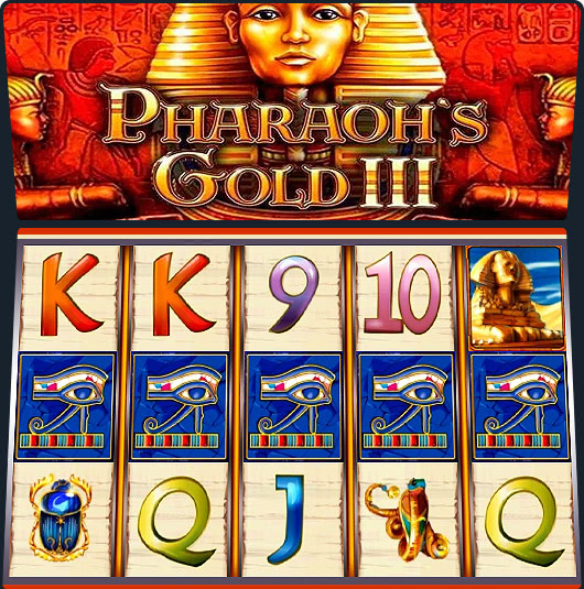 Игровой автомат Pharaons Gold III играть бесплатно Игровой автомат Pharaons Gold III играть бесплатно