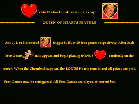 Онлайн автоматы Queen of Hearts описание бесплатных игр