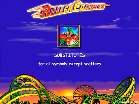 Онлайн автоматы Roller Coaster описание дикого символа