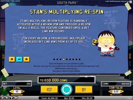 Игровые онлайн аппараты South Park описание бесплатного вращения от стена