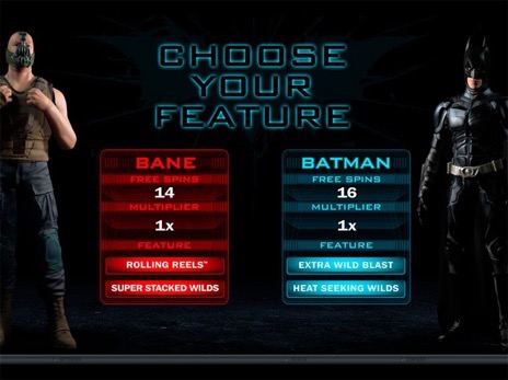Онлайн слоты Бэтмен выбор своей особенности