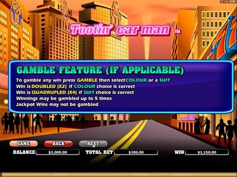 Онлайн автоматы Tootin Car Man описание риск игры