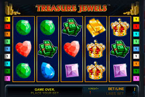 Игровой автомат Treasure Jewels играть бесплатно Игровой автомат Treasure Jewels играть бесплатно
