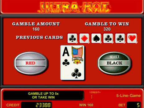 Игровые автоматы Ultra Hot риск игра