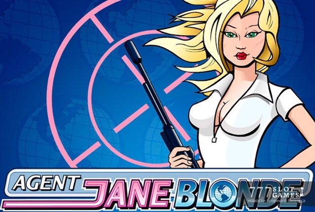 Agent Jane Blonde – приключения шпионки на игровом автомате