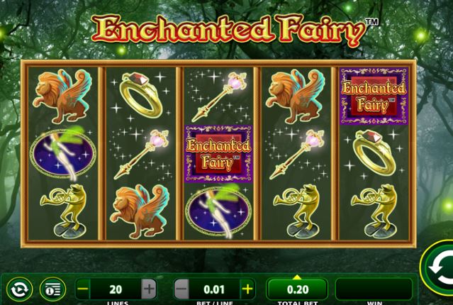 Игровой автомат Enchanted Fairy от WMS.