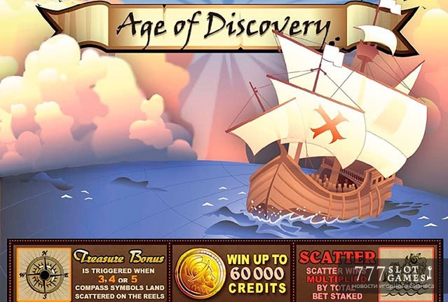 Игровой автомат Age of Discovery о великих открытиях